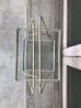 画像6: 1950'S　50年代　フィフティーズ　陳列棚　ワイヤーシェルフ　ワイヤーラック　装飾付き　ガラス　棚板　モダン　ビンテージ
