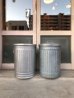 画像3: ダストボックス　buckets　trash can　トラッシュカン　ゴミ箱　蓋付き　大型　ブリキ　アンティーク　ビンテージ