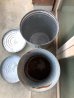画像7: ダストボックス　buckets　trash can　トラッシュカン　ゴミ箱　蓋付き　大型　ブリキ　アンティーク　ビンテージ