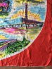 画像4: 1950’S 60'S　スカーフ　ファブリック　バンダナ　ウォールアート　souvenir　Chicago　レーヨン　シルク　made in japan　アンティーク　ビンテージ