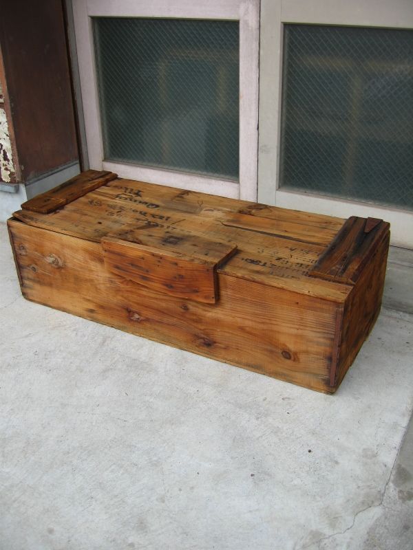 小物などお買い得な福袋-木箱 ステンシル ウッド•ボックス