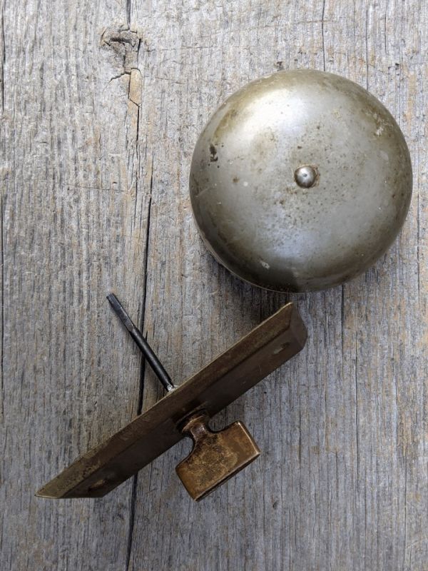 1880'S 1890'S Cast Iron＆Brass Doorbell ドアベル 呼び鈴 真鍮 アイアン アンティーク ビンテージ