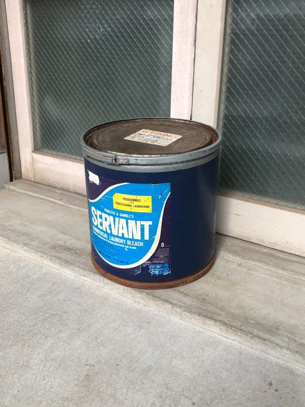 ペーパードラム缶 SARVANT アドバタイジング ファイバードラム ダストボックス trash can ゴミ箱 スチール×硬質厚紙 ショップ