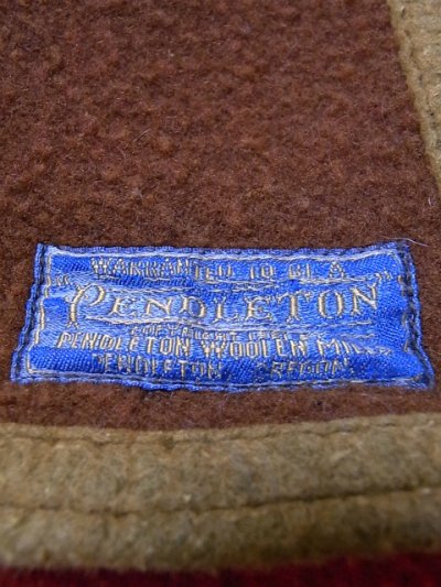 画像1: アンティーク　PENDLETON　ペンドルトン　ヴィンテージ　freemason　フリーメイソン　ブランケット　フリーメーソン　２０年代　３０年代