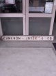画像1: アンティーク　スチールバナー　バナー　看板　CAMERON-JOYCE&CO.　ビンテージサイン (1)