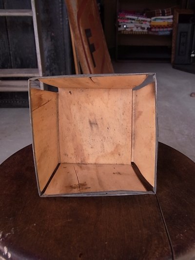 画像3: アンティーク　ウッドボックス　木箱　小物入れ　シャビー　ビンテージ