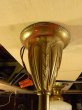 画像5: アンティーク　1920年代頃　柄付きフロストガラスシェード　 ペンダントランプ　1灯　シーリングライト   ビンテージ (5)