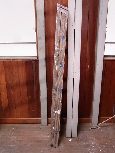画像3: アンティーク　WATLING　ウッドステップラダー　ペンキ　ステンシル　はしご　木製脚立　超大型　6段　ビンテージ