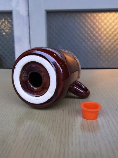 画像3: アンティーク　60’S　70’S　ソルト&ペッパー　セット　持ち手付き　陶器　ビンテージ
