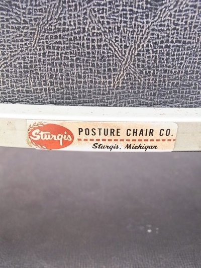 画像1: 1950'S 60'S　the sturgis posture chair co.　椅子　メタル　アイアンチェアー　アンティーク　ビンテージ