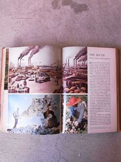 画像2: アンティーク　洋書　America's Historylands　1962　本　古書　マップ付　ビンテージ