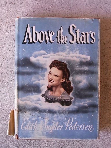 画像1: アンティーク　洋書　Above the Stars　1945　本　古書　ビンテージ (1)