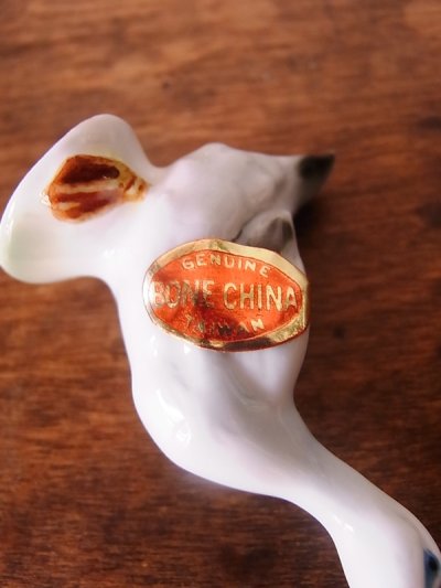 画像1: スワン　白鳥　ミニチュアオブジェ　miniature family　ボーンチャイナ　Bone China　陶磁器　箱付き　アンティーク　ビンテージ