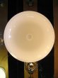 画像3: 1930'S　ペンダントランプ　ミルクガラスシェード　1灯　真鍮　スクールハウスシーリング　アンティーク　ビンテージ (3)