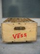 画像3: ボトルクレート　ベス　VESS　ボトルケース　ウッドボックス　木箱　アドバタイジング　アンティーク　ビンテージ (3)