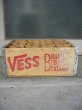 画像4: ボトルクレート　ベス　VESS　ボトルケース　ウッドボックス　木箱　アドバタイジング　アンティーク　ビンテージ (4)