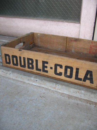 画像3: 1940’S　50年代　ボトルクレート　DOUBLE COLA　ボトルケース　ウッドボックス　木箱　アドバタイジング　アンティーク　ビンテージ　その10