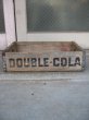 画像4: ボトルクレート　DOUBLE COLA　ボトルケース　ウッドボックス　木箱　アドバタイジング　アンティーク　ビンテージ　その9 (4)