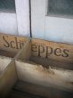 画像6: ボトルクレート　1940’S　50‘S　シュウェップス　Schweppes　ボトルケース　ウッドボックス　木箱　アドバタイジング　アンティーク　ビンテージ (6)