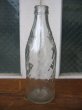 画像2: エンボス　SODA BOTTLE　ソーダボトル　ポップボトル　ガラス瓶　ペプシコーラ　PEPSI COLA　アドバタイジング　アンティーク　ビンテージ (2)