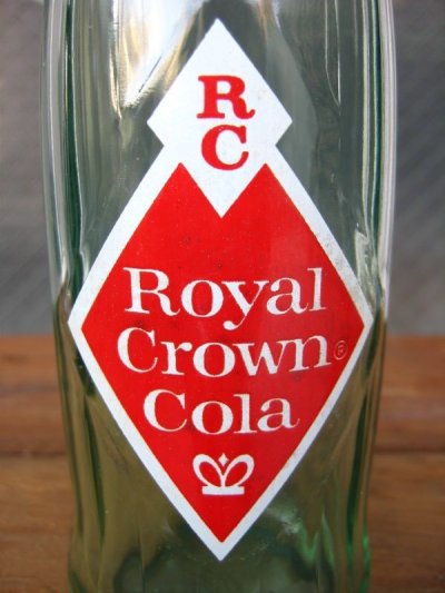 画像1: 1960’S　ソーダボトル　ガラスボトル　ロイヤルクラウン　Royal Crown Cola　アドバタイジング　アンティーク　ビンテージ