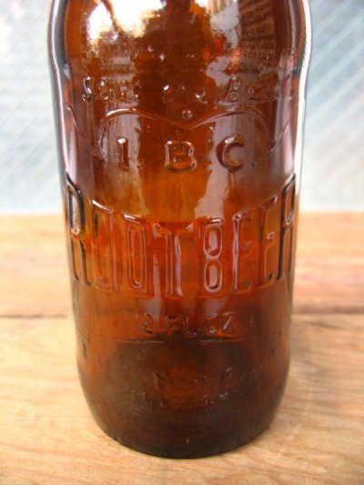 画像2: SODA BOTTLE　ソーダボトル　ポップボトル　ガラス瓶　IBC ROOT BEER　ルートビア　アドバタイジング　アンティーク　ビンテージ