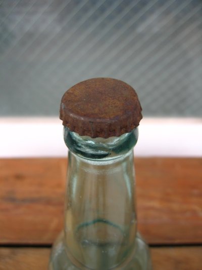 画像1: 1900'S 10'S　レア　ビアボトル　ビール瓶　ガラス瓶　Christian Moerlein Brewing Co.　王冠付き　アドバタイジング　アンティーク　ビンテージ