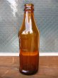 画像4: 1930'S　SODA BOTTLE　ソーダボトル　ポップボトル　ガラスボトル　メジャーボトル　アンバー　アンティーク　ビンテージ (4)