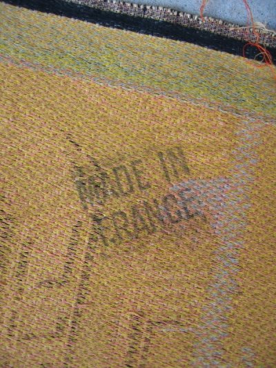 画像1: MADE IN FRANCE　フランス製　タペストリー　ビクトリアン　アートラグ　壁掛け　ウォールオーナメント　アンティーク　ビンテージ