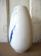画像4: 花瓶　絵柄　サギ　鳥　フラワーベース　陶器　雪舟みたいです。　アンティーク　ビンテージ (4)