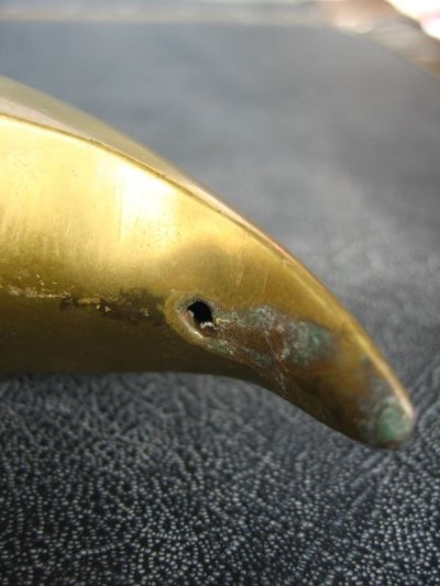 画像2: 真鍮オブジェ　フラミンゴ　バード　鳥　ブラス　アンティーク　ビンテージ　