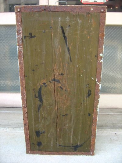 画像3: ウッドボックス　ペパーミントグリーン　木箱　ツールボックス　ストレージボックス　取手付き　シャビーペイント　アンティーク　ビンテージ