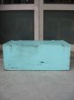 画像3: ウッドボックス　ペパーミントグリーン　木箱　ツールボックス　ストレージボックス　取手付き　シャビーペイント　アンティーク　ビンテージ (3)