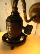 画像4: 1900'S 10'S　WALL SCONCE　BENJAMIN　FLATSHADE　ミルクガラス　フラットシェード　ベンジャミン　ソケットクラスター　2口変換ソケット　真鍮　2灯　アンティーク　ビンテージ (4)