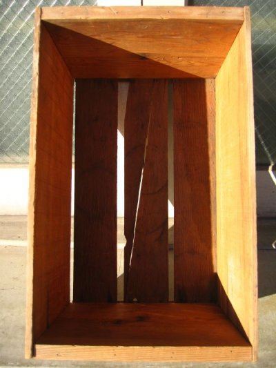 画像1: ウッドボックス　フルーツクレート　木箱　B.C. FRUIT　ストレージBOX　アドバタイジング　アンティーク　ビンテージ