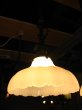 画像3: 1890’S 1900’S 1910'S　アーリーエレクトリック　シーリングライト　ミルクガラスシェード　真鍮　銅メッキ　ジャパンドメッキ　ジャパンカラー　アンティーク　ビンテージ (3)