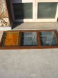 画像2: 1930’S 40'S　3セクション　大型　木枠ガラス ショーケース　展示ケース　卓上　壁面　ディスプレーケース　メニューケース　薄型　KEY　鍵付き　アンティーク　ビンテージ (2)