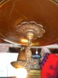 画像7: 1920年代　パンランプ　シーリングライト　ビクトリアン　アールデコ　4灯　シャンデリア　ベアバルブ　装飾　真鍮　銅　アンティーク　ビンテージ (7)