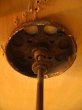 画像11: 1920’S　シーリングライト　ビクトリアン　アールデコ　5灯　シャンデリア　ベアバルブ　装飾　アイアン　真鍮メッキ　アンティーク　ビンテージ (11)