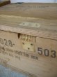 画像9: ウッドボックス　木箱　蓋付き　U.S　ミリタリー　アーミー　ストレージボックス　アドバタイジング　アンティーク　ビンテージ (9)