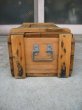 画像5: ウッドボックス　木箱　蓋付き　U.S　ミリタリー　アーミー　ストレージボックス　アドバタイジング　アンティーク　ビンテージ (5)