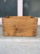 画像2: ウッドボックス　木箱　INTERSTATE　ストレージボックス　アドバタイジング　アンティーク　ビンテージ (2)