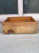 画像4: ウッドボックス　木箱　CLEARLITE　ストレージボックス　アドバタイジング　アンティーク　ビンテージ (4)