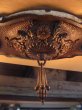 画像4: K様商談中　1910's  20's    ヴィクトリアン　2pcsセット　フラッシュマウント　シーリングランプ　ベアバルブ　2灯  装飾　　チャーム付き　アイアン　鋳物　アンティーク　ビンテージ (4)