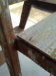 画像6: ウッドステップラダー　はしご　木製脚立　大型　5段　アンティーク　ビンテージ (6)