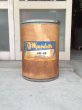 画像1: ペーパードラム缶　50’S 60’S　Wyandotte　アドバタイジング　ファイバードラム　ダストボックス　trash can　ゴミ箱　スチール×硬質厚紙　アンティーク　ビンテージ (1)