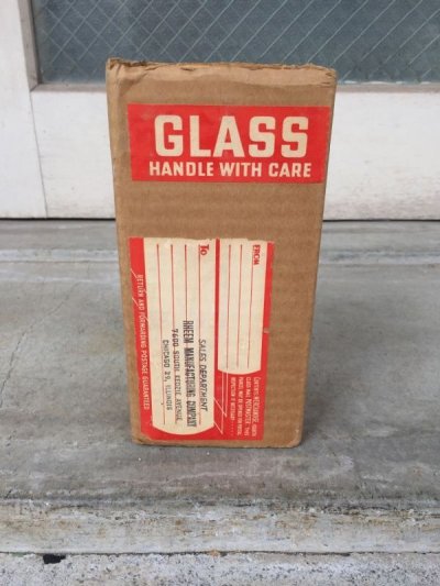 画像1: デッドストック　ガラスボトル　箱付き　アンティーク　ビンテージ