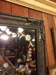 画像7: 19世紀　1870'S 80'S 90'S 1900'S 10'S 20'S　ウッドフレームミラー　3面　ビクトリアン　装飾　鏡　ミラー　花柄　エッチング加工　アンティーク　ビンテージ (7)