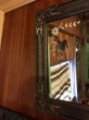 画像10: 19世紀　1870'S 80'S 90'S 1900'S 10'S 20'S　ウッドフレームミラー　3面　ビクトリアン　装飾　鏡　ミラー　花柄　エッチング加工　アンティーク　ビンテージ (10)