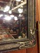 画像6: 19世紀　1870'S 80'S 90'S 1900'S 10'S 20'S　ウッドフレームミラー　3面　ビクトリアン　装飾　鏡　ミラー　花柄　エッチング加工　アンティーク　ビンテージ (6)